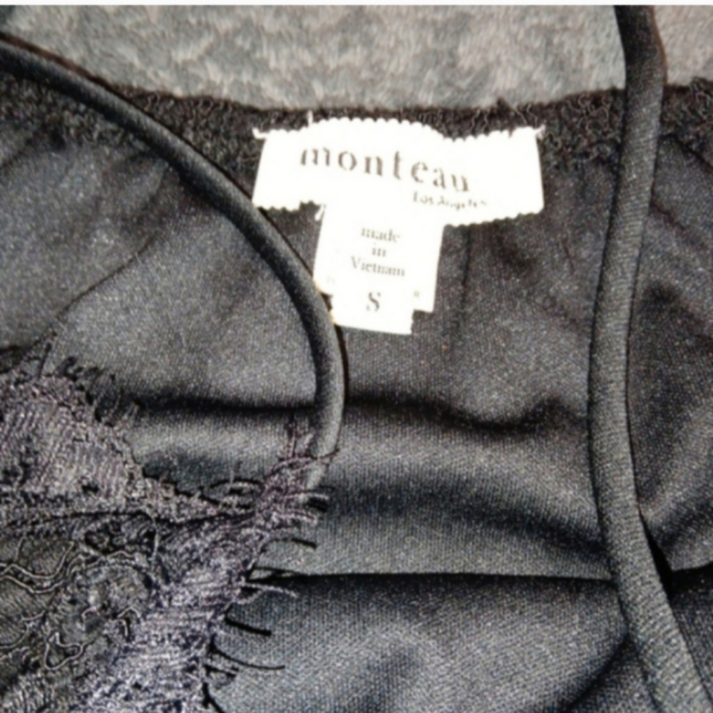 Monteau Black Lace Camisole - Picture 6 of 6